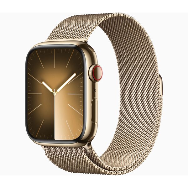 Apple Watch Series 9 41mm LTE Viền thép không rỉ - Dây thép 1 1694596290927 AW s9 ss Gold