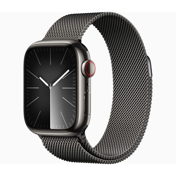 Apple Watch Series 9 41mm LTE Viền thép không rỉ - Dây thép 3 1694596305670 AW s9 ss Gray1