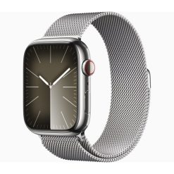 Apple Watch Series 9 41mm LTE Viền thép không rỉ - Dây thép 4 1694596305670 AW s9 ss Si1 1